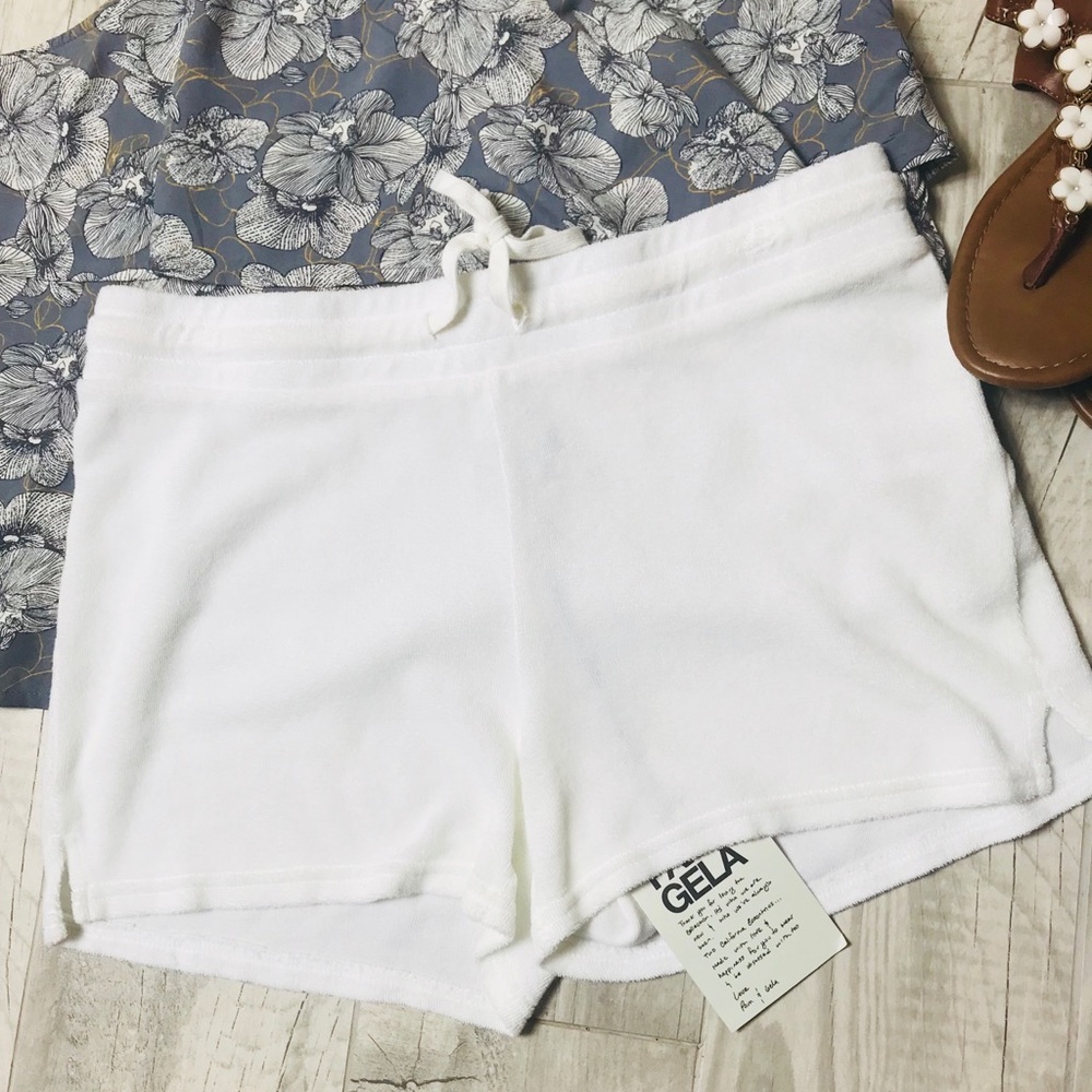 Pam & Gela Des Terry Cloth Shorts